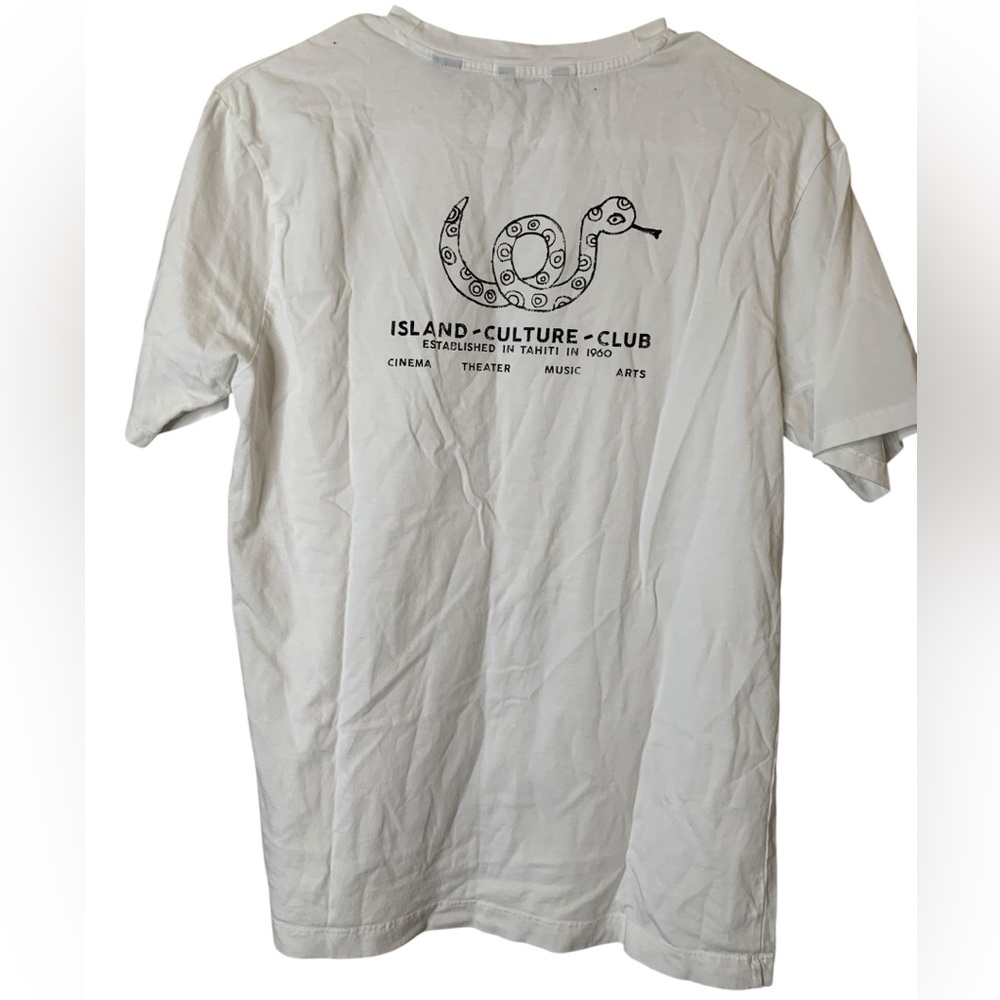 Scotch & Soda Cotton Paradise Seeker Snake Graphic Shirt Size S Casual - Picture 5 of 9